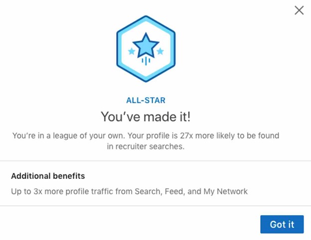 LinkedIn Profile - All-Star Optimization